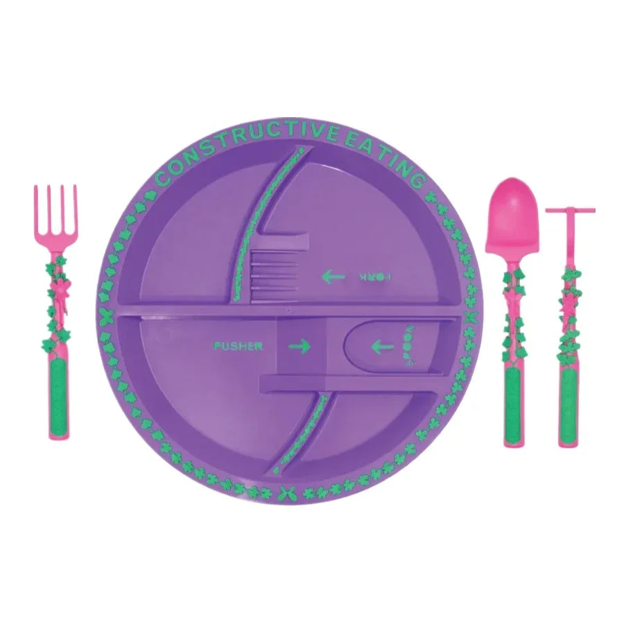建設ごっこで楽しく食事!キッズ用工事現場プレートセット